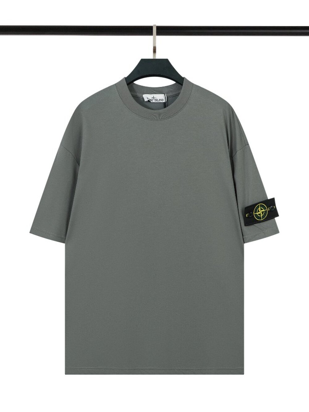 Stone Island Gray Short Sleeve Tee